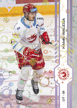 Kamil Walega Trinec Tipsport ELH 2024/25 SportZoo 2. serie Puck Marks #261